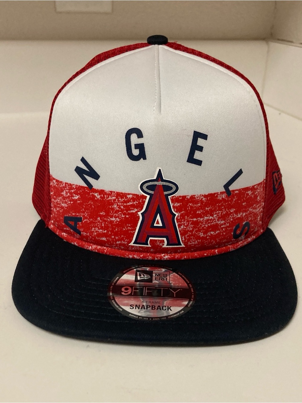 New! Los Angeles Angels New Era 9Fifty Baseball Cap Hat Snapback Mesh